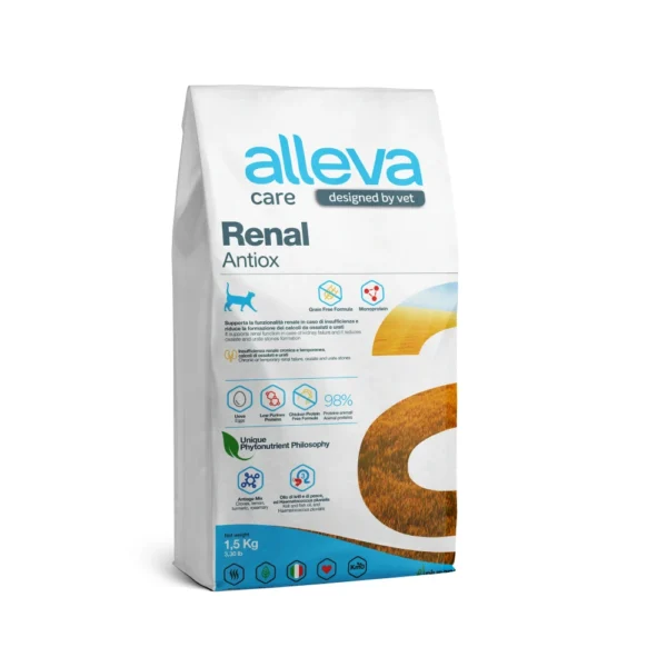 Croquettes Alleva Care Renal Antiox chat 1,5kg