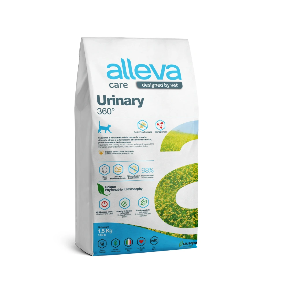 Croquettes Alleva Care Urinary 360° chat 1,5kg