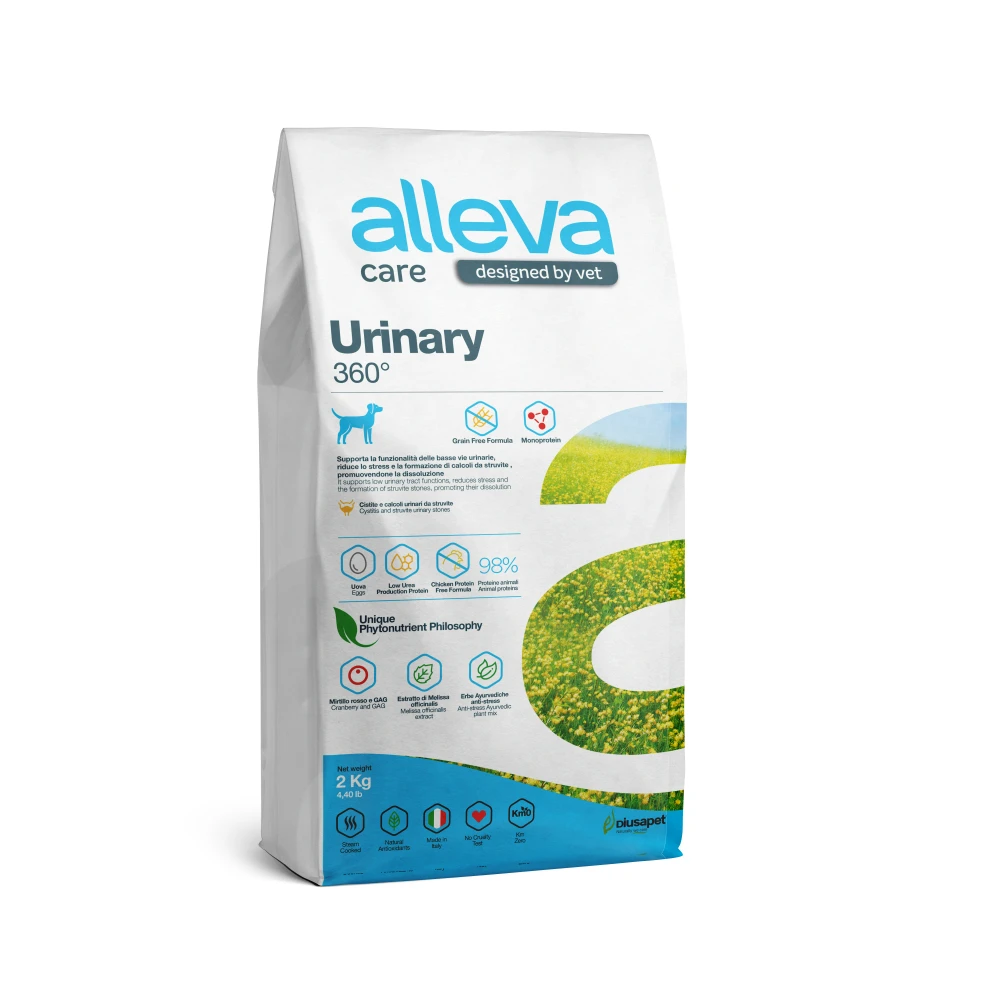 Croquettes Alleva Care Urinary 360° chien adulte 2kg