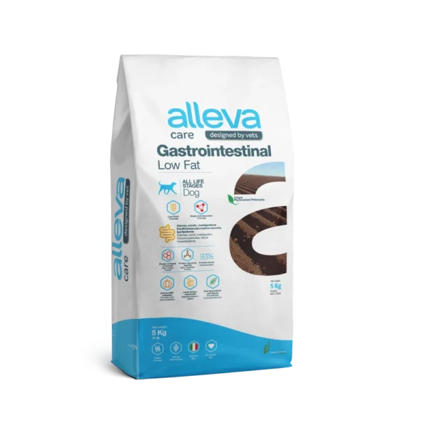 Croquettes Alleva Care Gastrointestinal Low Fat chien 5kg