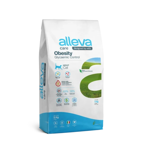 Croquettes Alleva Care Obesity Controle Glycémique chat 5kg