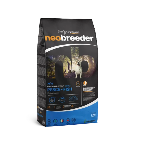 Croquettes Neobreeder Poisson chien adulte mini 2kg